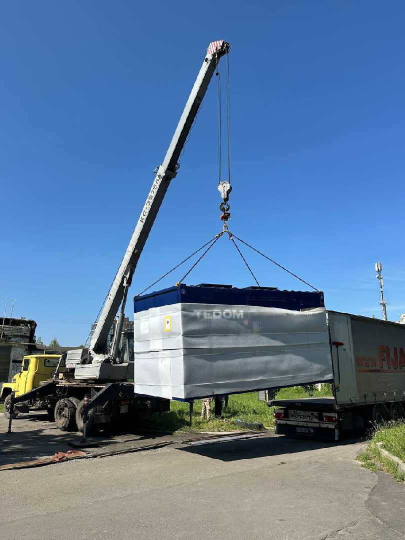 Когенераційна установка для лікарняного містечка у Шептицькому