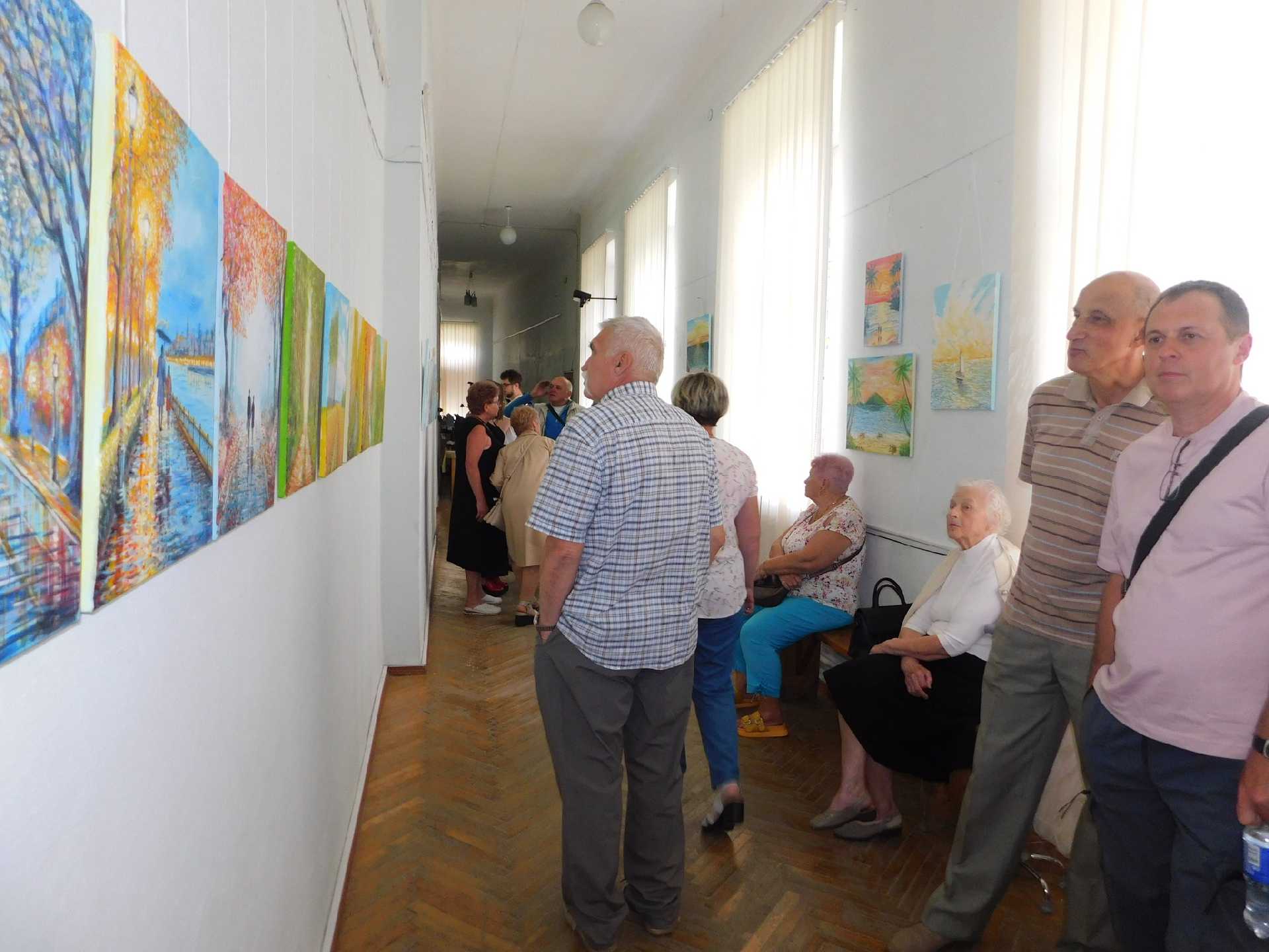 «Лет душі крізь роки-літа»: Євгеній Ковалюк представив свою першу виставку