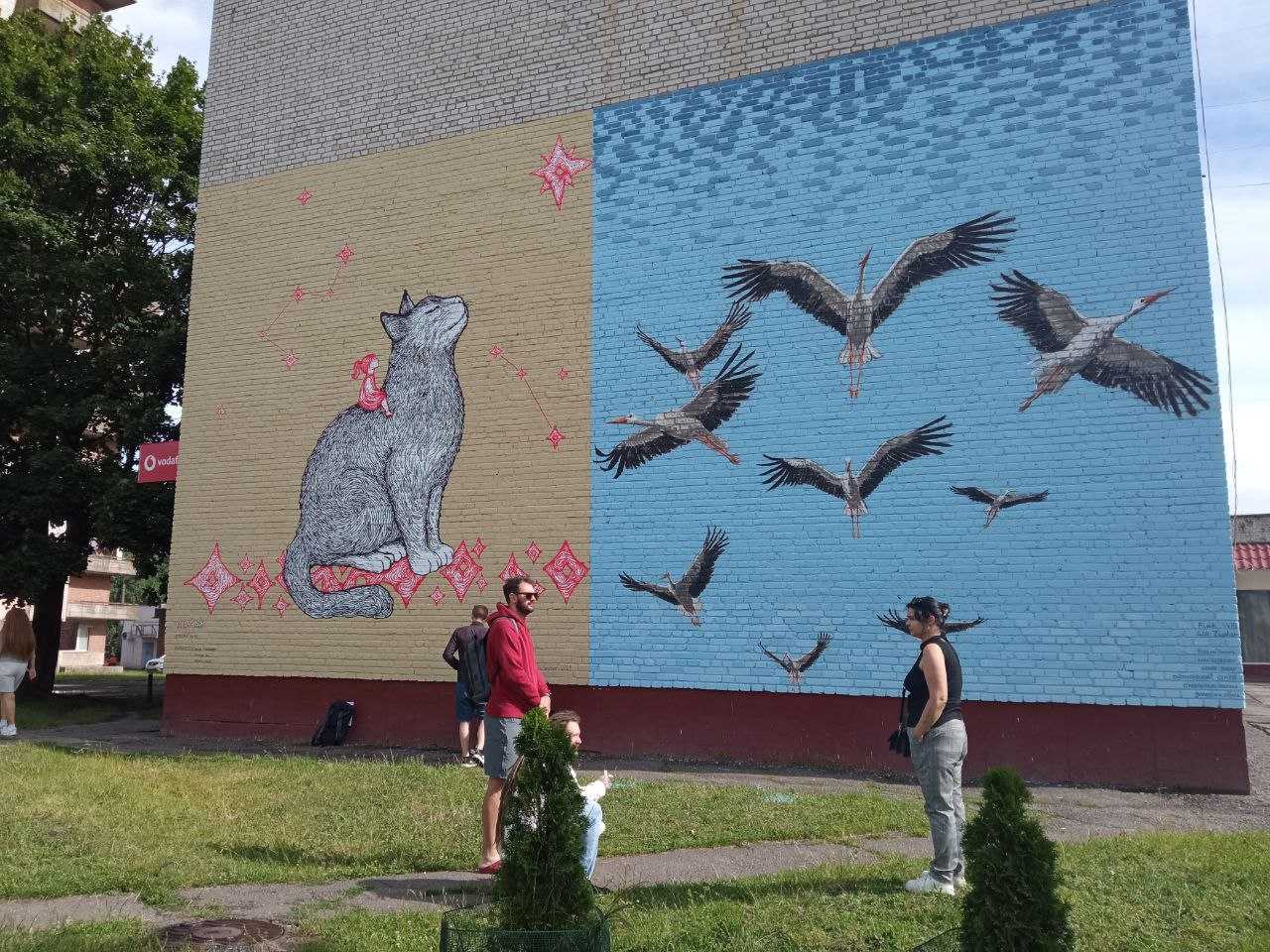 У Шептицькому пройшов арт-фестиваль зі створення муралів