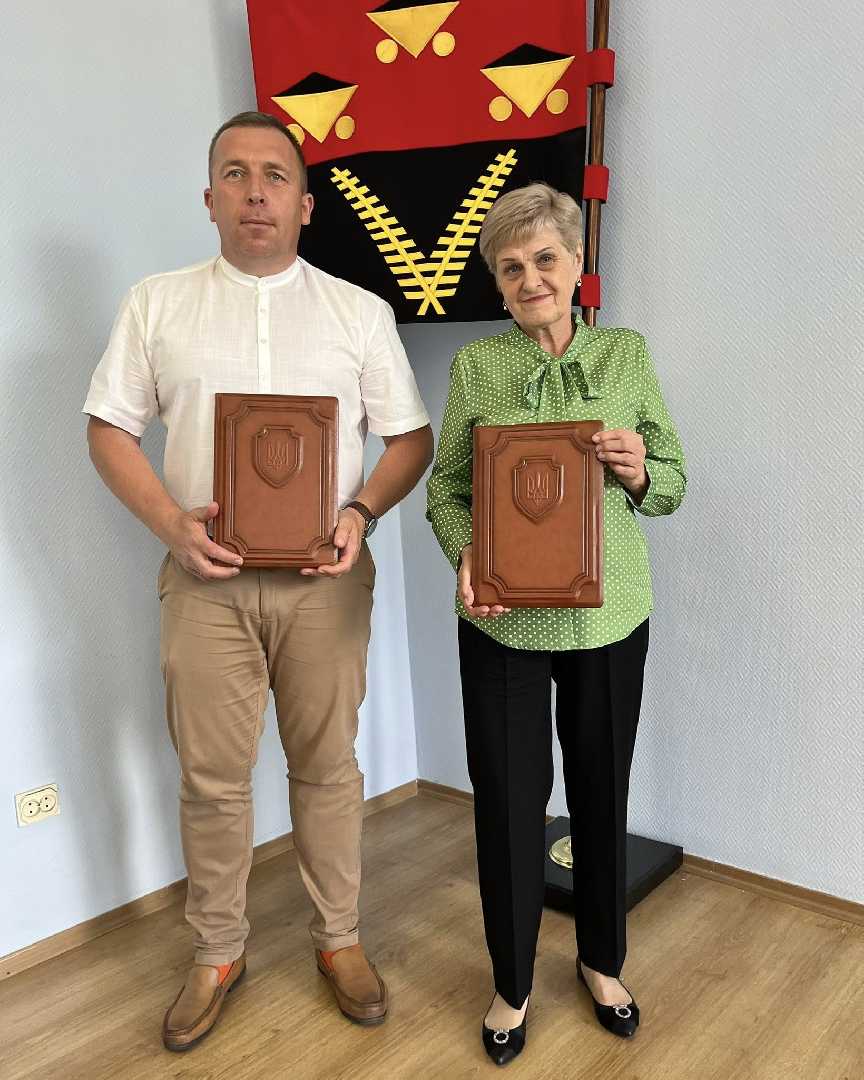 Шептицька міська рада підписала Меморандум про співробітництво з Вербківською сільською територіальною громадою, Дніпропетровської області