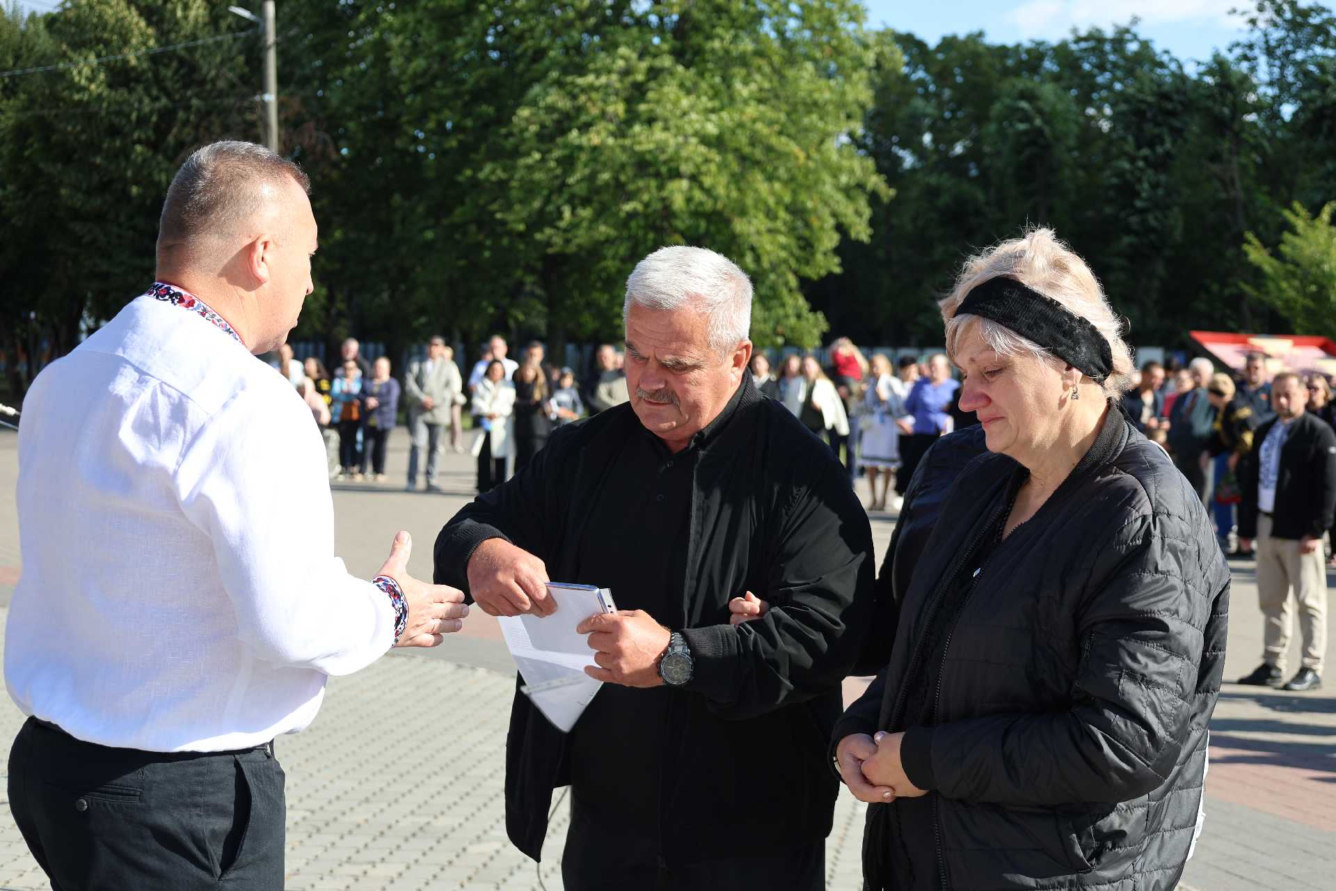 У День незалежності в Шептицькому вшанували Героїв 