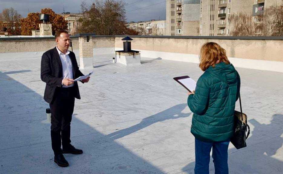 У ліцеї імені Тараса Городецького завершили капремонт даху