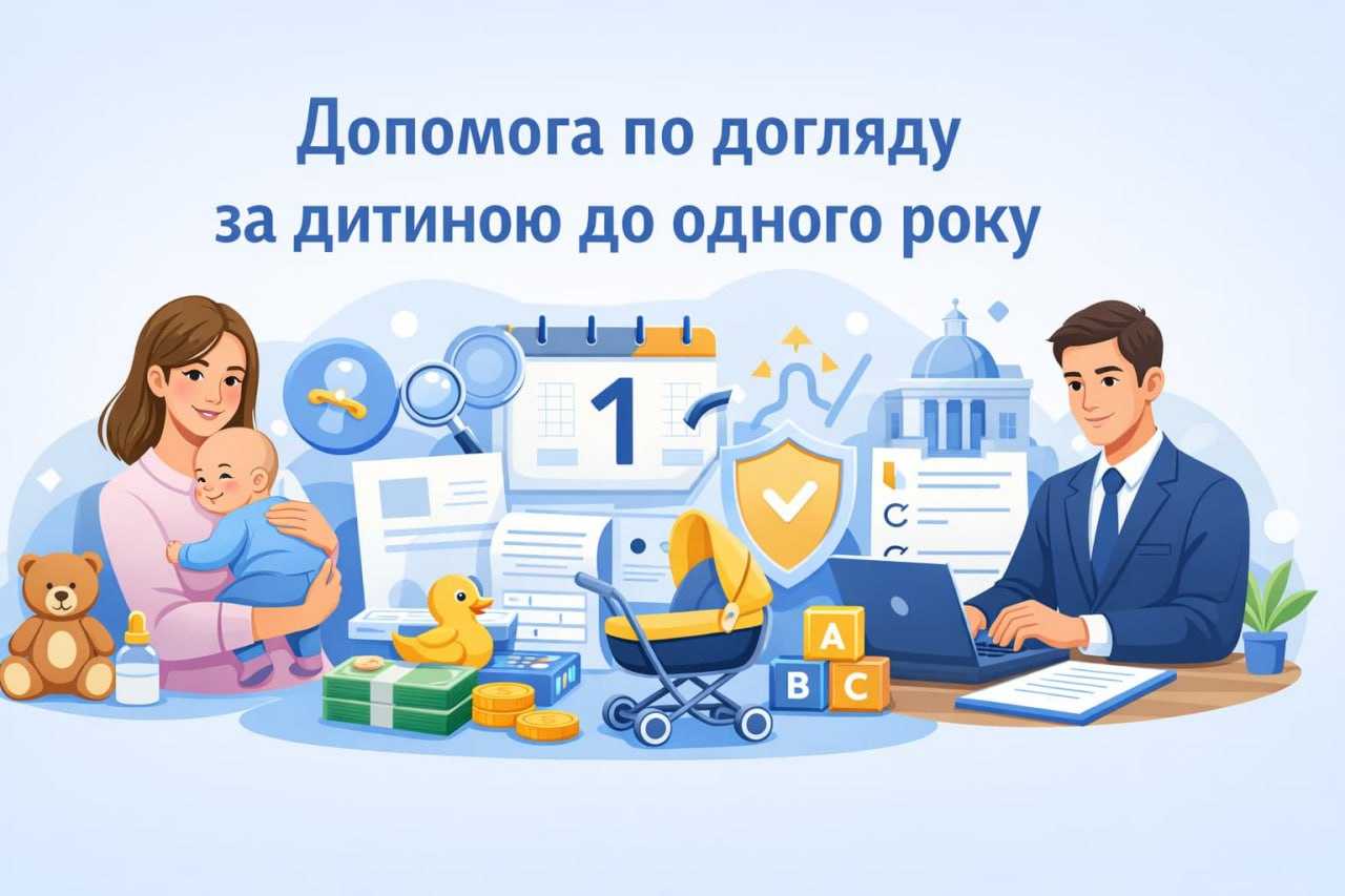 Допомога по догляду за дитиною до одного року