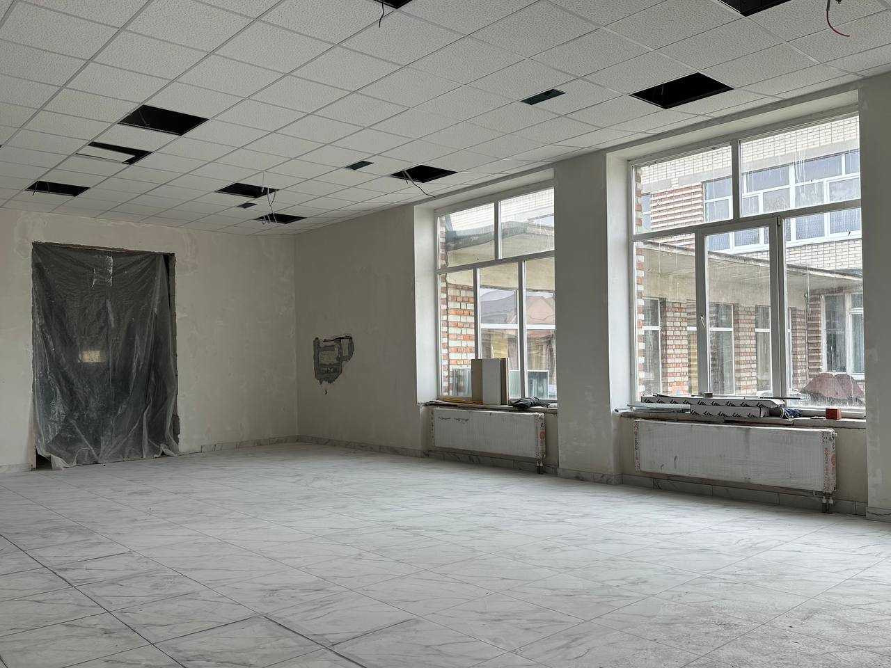 У харчоблоці Гімназії імені родини Луговських триває капітальний ремонт