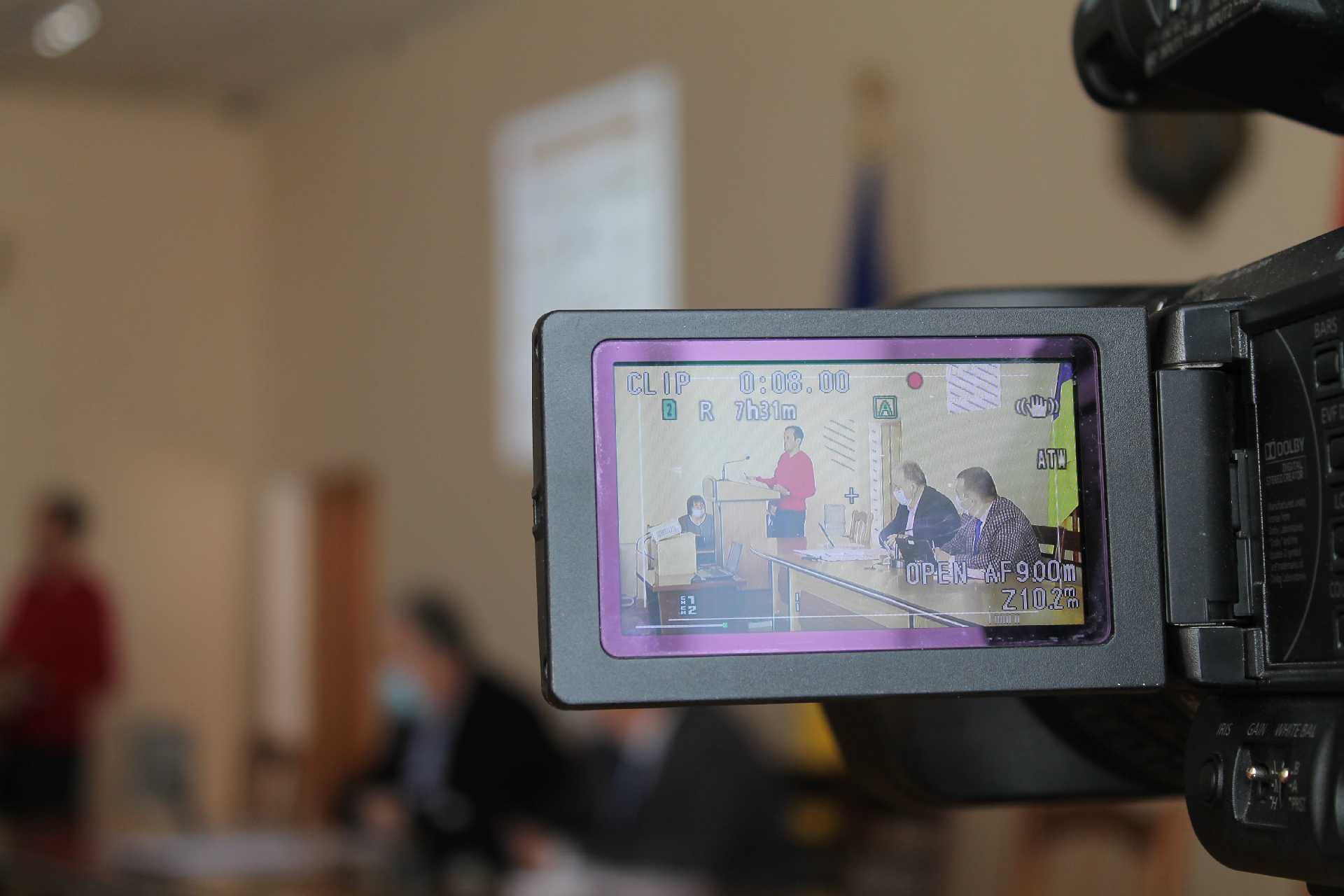 Під час засідання виконавчого комітету, члени виконкому