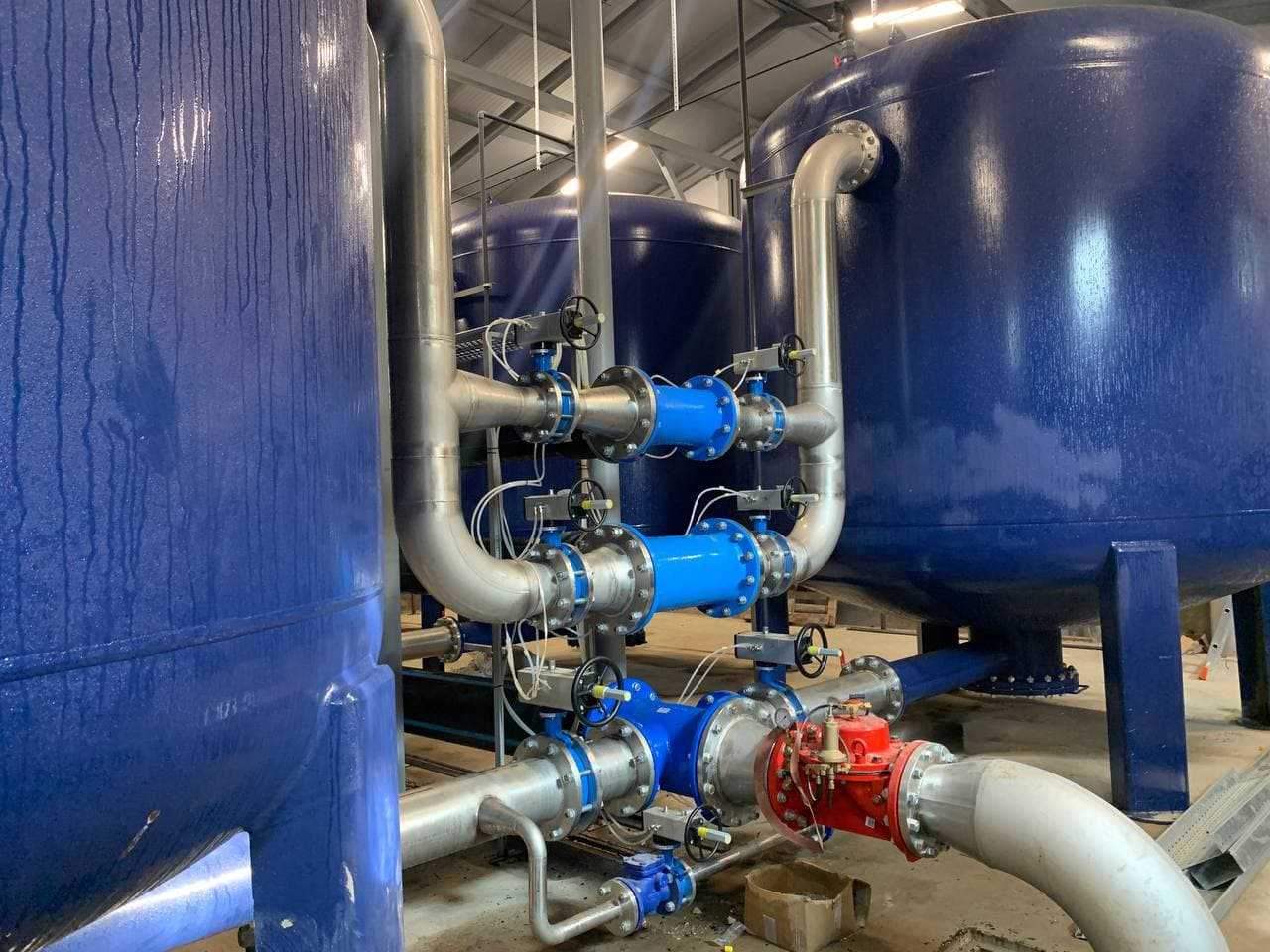 Станцію знезалізнення готують до введення в експлуатацію