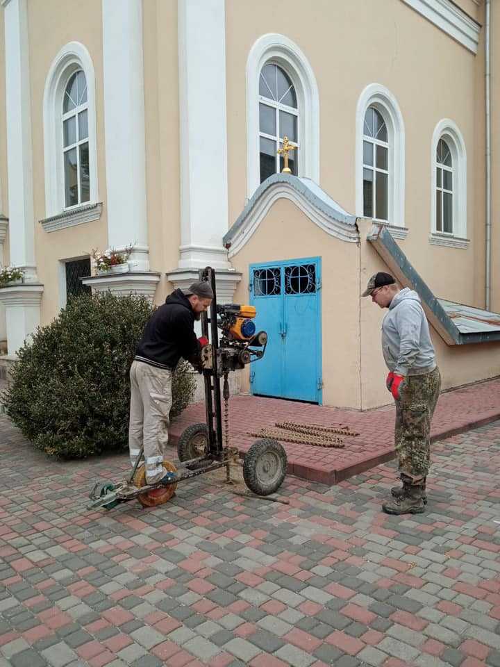 В церкві Володимира провели геологічні дослідження
