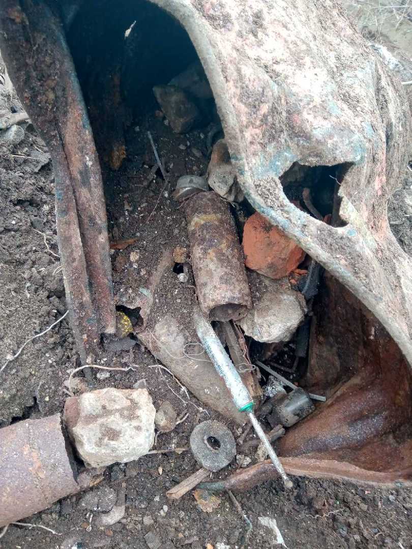 На колишньому ДОКу знайдено снаряд! 